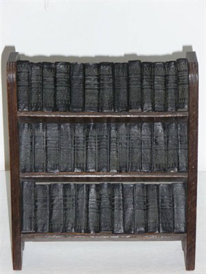 Lot 34 - Miniature Books Shakespeare (William), [The Works of ..,], 40 vols., Allied Newspapers, 50mm x...