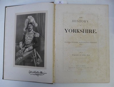 Lot 96 - Harrison (Plantagenet) The History of Yorkshire, Vol 1, Wapentake of Gilling West, 1879, folio,...