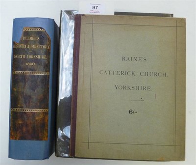 Lot 97 - Raine (James) Catterick Church in the County of York, A Correct Copy of the Contract for its...