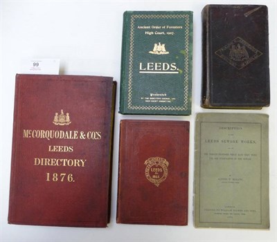 Lot 99 - Leeds  McCorquodale & Co.'s Topographical and Commercial Directory of Leeds and Neighbourhood...