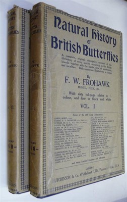 Lot 155 - Frohawk (F.W.) Natural History of British Butterflies, nd., first edition, 2 vols., 60 colour and 5