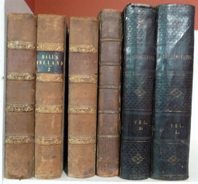 Lot 176 - Hall (Mr & Mrs S.C.) Ireland:or its Scenery, Character &c., 1841, 3 vols., contemporary half...