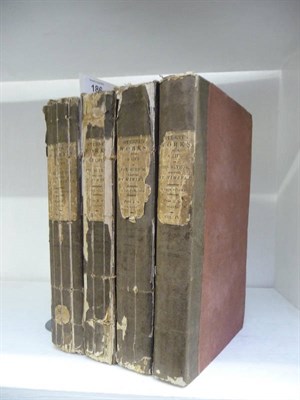 Lot 186 - Sterne (Laurence) The Works of Laurence Sterne .., 1819, 4 vols., portrait frontis. to vol 1,...