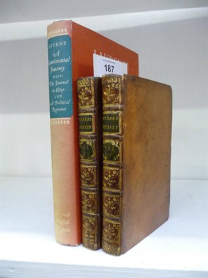 Lot 187 - [Sterne (Laurence)] A Sentimental Journey Through France and Italy by Mr Yorick, 1778, 2 vols.,...