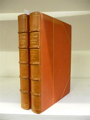 Lot 200 - Cross (Wilbur L.) The Life and Times of Laurence Sterne, 1925, 2 vols., t.e.g., half morocco by...