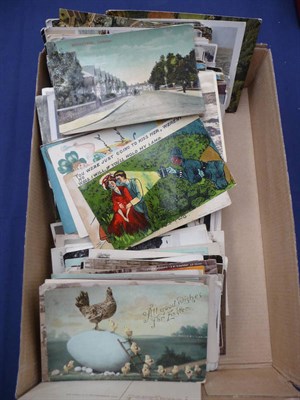 Lot 251 - A Collection of Approximately Two Hundred Mixed Postcards, both pre-war and later, mainly north...