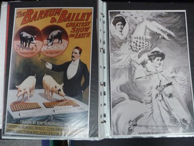 Lot 262 - The Circus A quantity of programmes, posters, postcards, photographs, etc., including signed,...