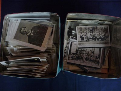 Lot 264 - Postcards and Photographs A quantity of theatre and entertainment related postcards and...