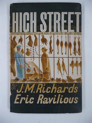 Lot 37 - Richards (J.M.) High Street, 1938, first edition, 24 colour plates by Eric Ravilious, original...