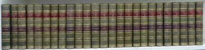 Lot 47 - Scott (Walter) Waverley Novels, 1875-6, Routledge, 25 vols., plates, contemporary half calf...