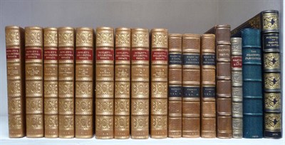 Lot 53 - Huxley (Thomas H.) Collected Essays, 1912-07, 9 vols., t.e.g., gilt-tooled half calf; Bacon...