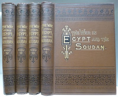 Lot 84 - Archer (Thomas) The War in Egypt and the Soudan, 1886, 4 vols., frontis., plates and plans as...