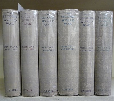 Lot 86 - Churchill (Winston) The Second World War, 1948-54, 6 vols., first editions, dust wrappers