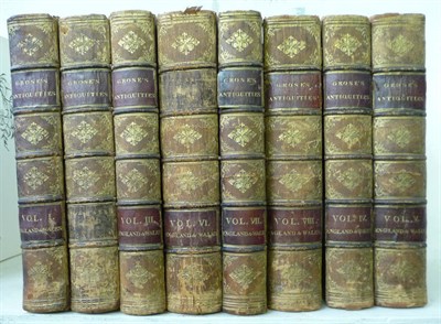 Lot 98 - Grose (Francis) The Antiquities of England and Wales, nd. & 1785-97, 8 vols., 4to., large...