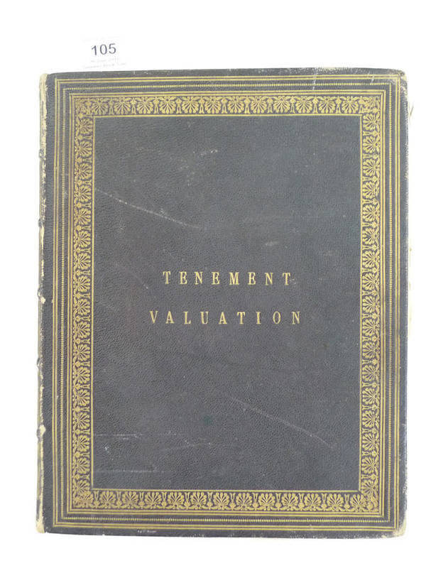 Lot 105 - Irish Tenement Valuation Hodges and Smith, Valuation Survey of Estates Situate in the Counties...