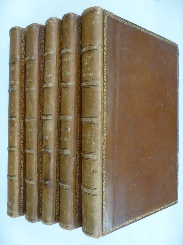 Lot 107 - Surtees (Robert) The History and Antiquities of the County Palatine of Durham .., 1816-40, 4...