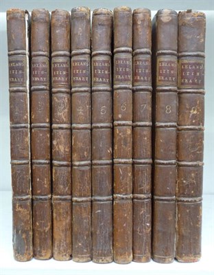 Lot 131 - Leland (John) The Itinerary of John Leland, the Antiquary, 1770-69, 3rd edition, 9 vols., 1 folding