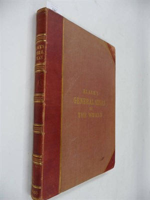 Lot 141 - Hall (Sidney), Hughes (William) et al. Black's General Atlas, comprehending seventy maps, 1853,...