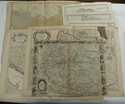 Lot 159 - Speed (John) Bohemia, Newly Described, 1626, Roger Rea, engraved map, 405mm x 523mm, English...