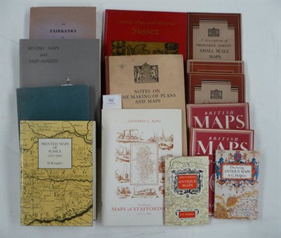 Lot 162 - Kingsley (D.) Printed Maps of Sussex 1575-1900, 1982, dust wrapper; Whitaker (Harold), The...