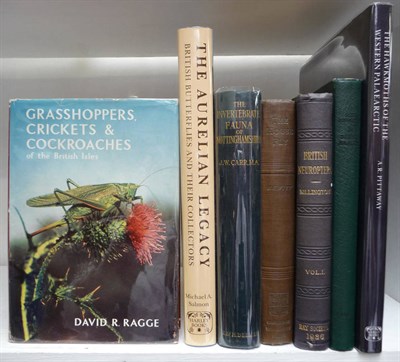 Lot 204 - Ragge (David R.) Grasshoppers, Crickets & Cockroaches of the British Isles, 1965, first...