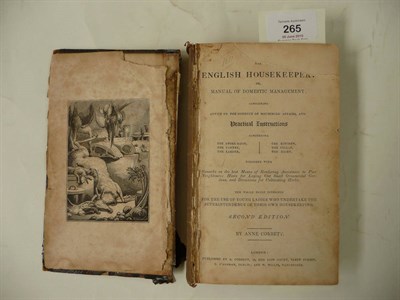 Lot 265 - Cobbett (Anne) The English Housekeeper, or Manual of Domestic Management .., nd., 2nd edition,...