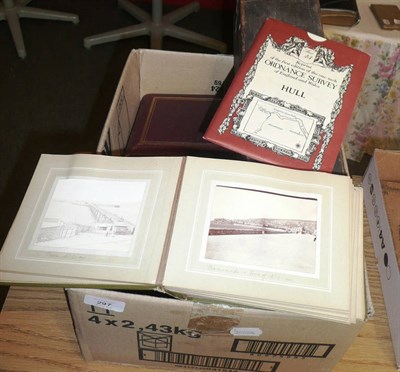 Lot 297 - A Collection of Photographs, including a leather bound album of CDV's, two albums of...