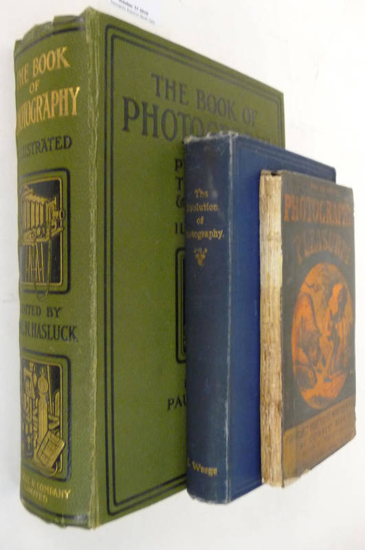Lot 37 - Werge (John) The Evolution of Photography .., 1890, plates as called for, original cloth; Bede...