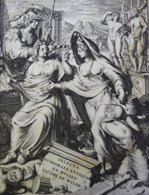 Lot 46 - Wilde (Jacobi de) Selecta Numismata Antiqua, 1692, frontis, double page map, 25 coin plates and...