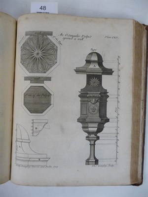 Lot 48 - B.L. The City and Country Builder's and Workman's Treasury of Designs .., 1770, 4to., 200...