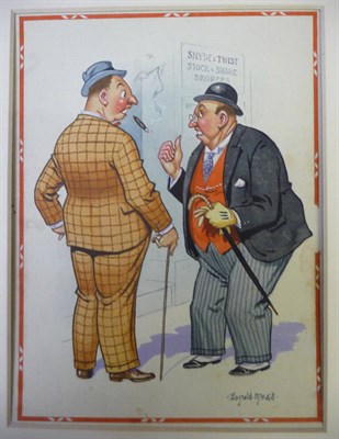 Lot 85 - McGill (Donald) - Original Artwork 'So your Cousin Joe is retiring from business ...', nd.,...