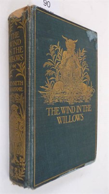Lot 90 - Grahame (Kenneth) The Wind in the Willows,1908, first edition, frontis, original cloth (worn)