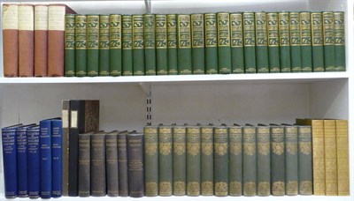 Lot 98 - Scott (Walter) Waverley Novels, 1901, Border edition, 24 vols., original cloth gilt; Cowper...