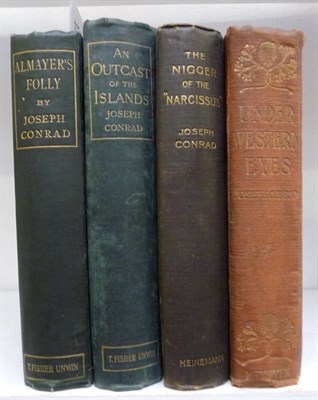 Lot 107 - Conrad (Joseph) Almayer's Folly, A Story of an Eastern River, 1907, Fisher Unwin, original...