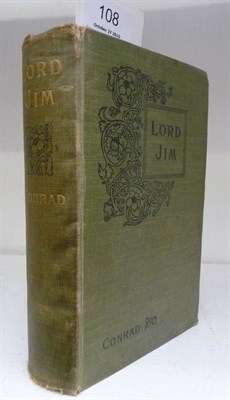 Lot 108 - Conrad (Joseph) Lord Jim, 1900, William Blackwood, first edition, original cloth (worn, title...