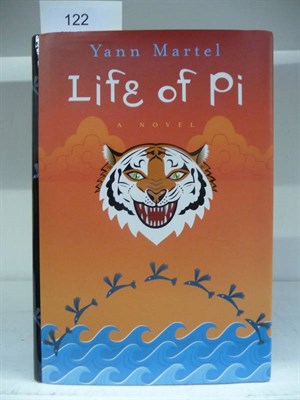 Lot 122 - Martel Yann Life of Pi, 2001, Knopf, first edition, first issue, dust wrapper