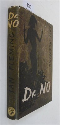 Lot 138 - Fleming (Ian) Dr No, 1958, Cape, first edition, black cloth without female silhouette, dust wrapper