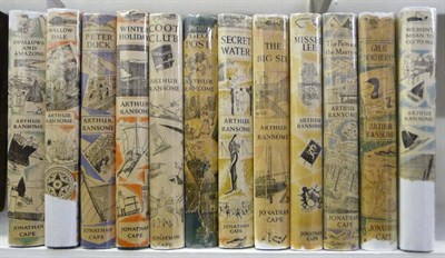 Lot 141 - Ransome (Arthur) Swallows and Amazons series, 1940s-50s, 12 vols., various dates, reprints,...