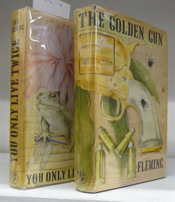 Lot 144 - Fleming (Ian) You Only Live Twice, 1964, Cape, first edition, black cloth with gilt Japanese...