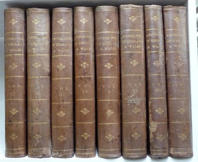 Lot 164 - Grose (Francis) The Antiquities of England and Wales, nd. [c1785 - 1797], folio, 8 vols.,...