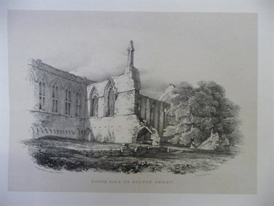 Lot 166 - Davis (J. Scarlett) Twelve Views in Lithography, of Bolton Abbey, Wharfedale, Yorkshire ..,...