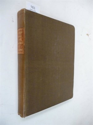 Lot 183 - Irvine (Wm. Fergusson) A Short History of The Township of Rivington in the County of Lancaster,...