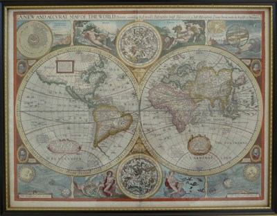 Lot 200 - [Speed (John)] A New and Accurat Map of the World, Drawne according to ye truest Descriptions,...