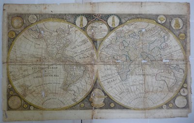 Lot 201 - Kitchin (T.) A New Map of the World with all the New Discoveries by Cap[t Co]ok and other...