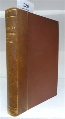 Lot 229 - Harting (James Edmund) Bibliotheca Accipitraria, A Catalogue of Books Ancient and Modern...