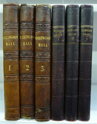 Lot 248 - [Surtees (R.S.)] Hillingdon Hall; or the Cockney Squire; a Tale of Country Life, 1845, 3 vols.,...