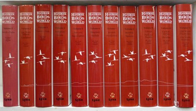 Lot 269 - del Hoyo (Josep), Elliott (Andrew), Sargatal (Jordi) & Christie (David) Handbook of the Birds...