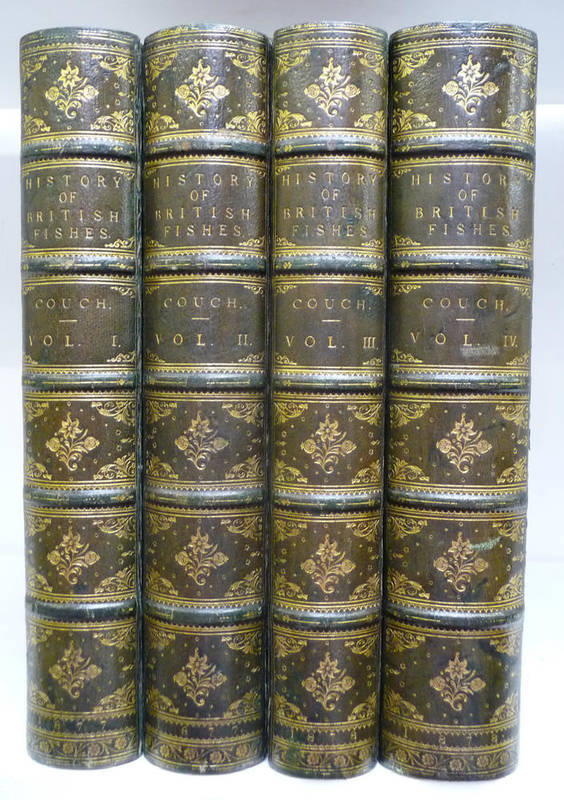 Lot 284 - Couch (Jonathan) A History of the Fishes of the British Islands, 1877-8, 4 vols., 252 hand-coloured