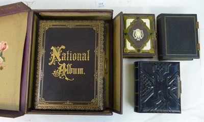 Lot 314 - Musical Photograph Album The National Album, nd., 4to., 19th century album with 8 litho views...