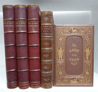 Lot 327 - Scott (Walter) The Lady of the Lake, 1853, 'Authors edition', a.e.g., decorative cloth gilt;...